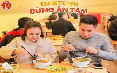 Bún riêu hải sản chuẩn vị hà thành